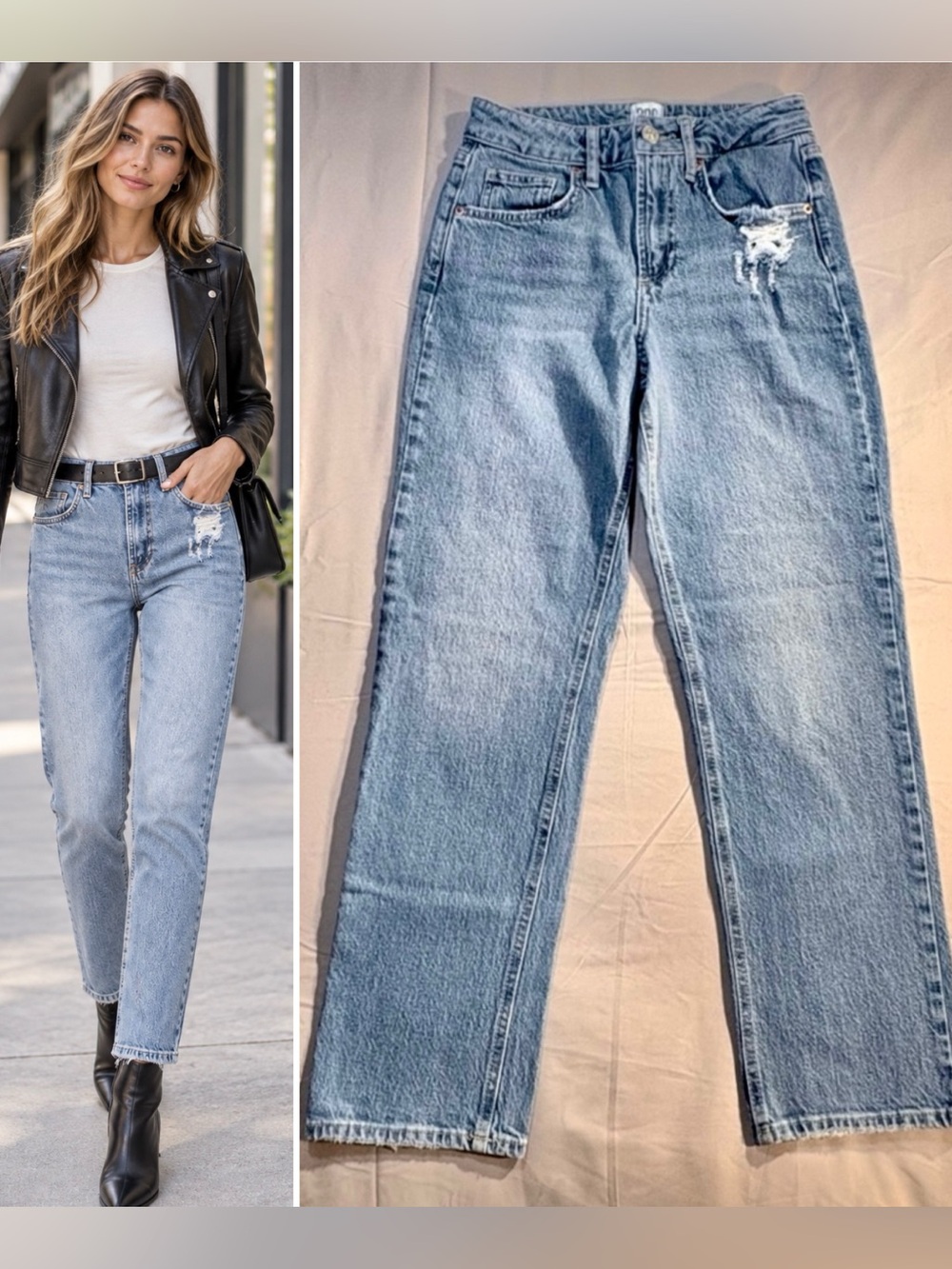 ๐ฅBDG Urban Outfitters Straight Skinny Ankle Distressed Light Wash Jeans 27๐
